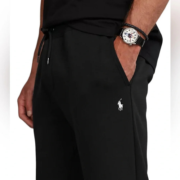 Polo Ralph Lauren Big and Tall Core Replen Black Jogger Sweatpants Mens Size 3LT - Picture 2 of 7